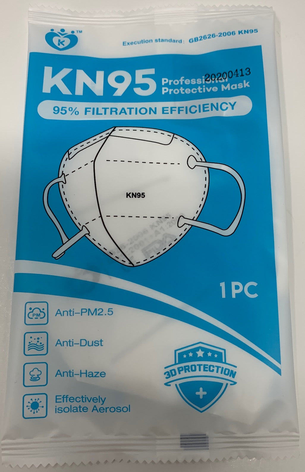 KN95 Professional Protective Face Mask