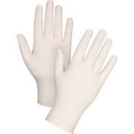 Latex Vinyl Gloves - Powder Free